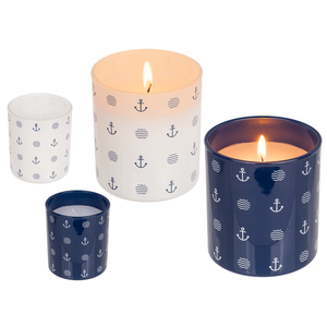 Bougie en verre, Maritime moderne, - Product Image 1