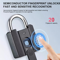 Cadenas numérique extérieur en alliage de zinc massif avec empreinte digitale et Bluetooth, noir, pour casier scolaire ou de gym, avec clavier à code PIN