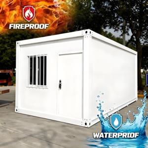 Casa Contenedor Modular Prefabricada de Acero de 20 pies, Moderna y Transpirable, para Tienda, <span class=keywords><strong>Bar</strong></span> o Restaurante - Product Image 5