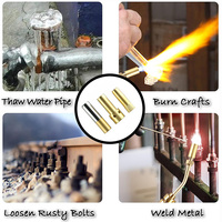 Kit de buse de torche de cuisson embouts de torche de cuisson pour réservoir de propane de gaz de carte probable