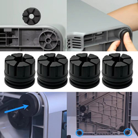 Nouveaux pieds amortisseurs flottants en silicone, amortisseurs de chocs à faible bruit, précision améliorée pour les pièces d'imprimante 3D Bambu Lab X1/X1C/P1P/P1S
