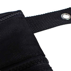 Nouvelle pochette tactique noire pour la détection de métaux, sac de récupération empilable en tissu recyclé, sac banane portable pour l'extérieur - Product Image 6