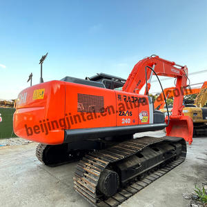 Excavatrice sur chenilles hydraulique Hitachi ZX240 d'origine japonaise 2022, 24 tonnes, machine de construction d'occasion avec moteur et pompe - Product Image 2