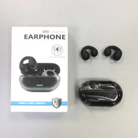 Nouveaux écouteurs sans fil Bluetooth 5.3 T75 à clip d'oreille, suppression du bruit, appels HD, pour sport et gaming