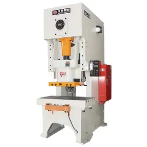 Máquina de prensado eléctrica de forjado en caliente, mecánica de marca mundial JH21-160, 160 toneladas