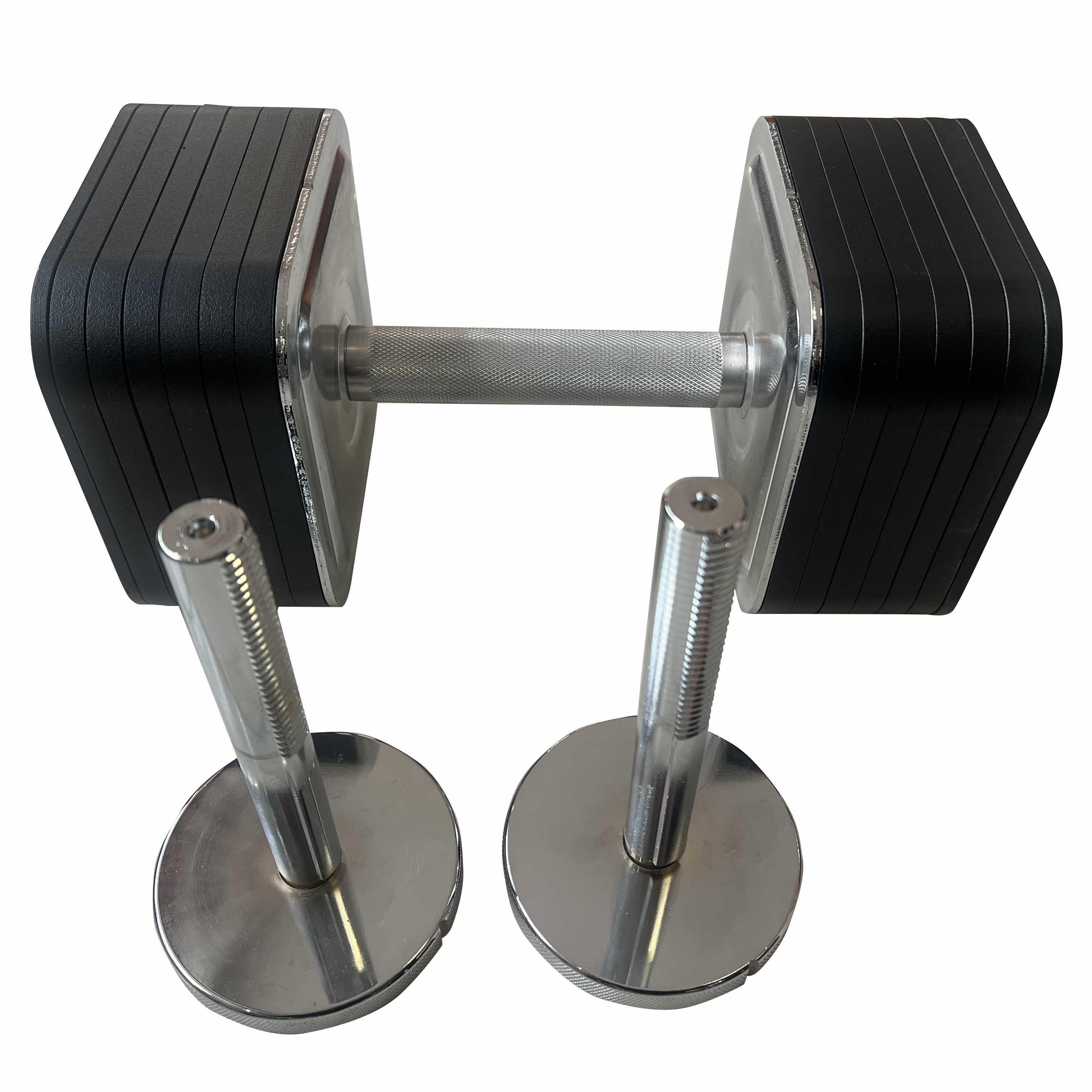 Quick Dumbbells 1個目（ターダン） 1-Pair-pooboo-50lbs-Quick-