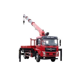 Camion de levage Dongfeng Changxing D3V 4x2 avec grue à flèche droite Sany de 10 tonnes pour le levage de marchandises en entrepôt, en cour et au port - Product Image 1