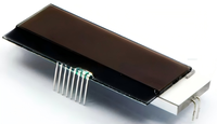 Módulo LCD COG1602 de 1.8 Pulgadas, Interfaz I2C, Pantalla Negativa, Película Negra, LED Blanco, Pantalla de Caracteres FSTN, Resolución 16x2, ST7032I