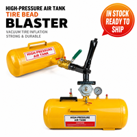 Pneumatique de haute pression pour dégonflage de pneus en métal robuste, réservoir de 5 gallons, avec manomètre numérique pour voitures et camions