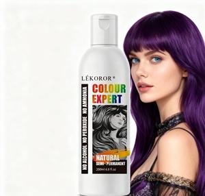Crème colorante pour cheveux semi-permanente, teinture pour cheveux, <span class=keywords><strong>couleur</strong></span> blonde - Product Image 2