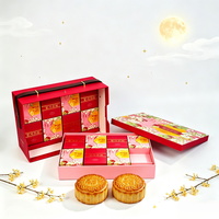 Boîte cadeau de boulangerie biodégradable, vente en gros, emballage en papier de qualité alimentaire personnalisé pour gâteaux et pâtisseries de festival