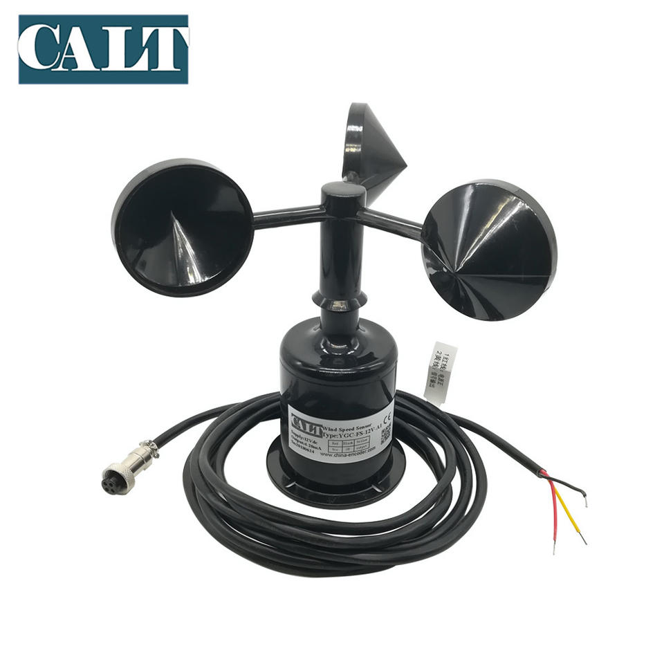 3 Cup Wind Anemometer - 5V 0-5V Output Weather Station Sensor
