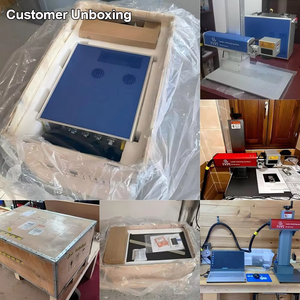 光纤激光打标机金属铭牌雕刻机塑料编码蚀刻打印机 - Product Image 6