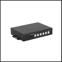 Divisor de Pantalla Cuádruple Hardrock Metal Ultra-clear para Señales 4K60, para Monitoreo y Composición de Pantallas