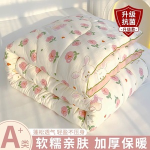 ผ้านวมผ้าฝ้ายสองชั้น 5-6 จิน ให้ความอบอุ่น ใช้ได้ทุกฤดู ซักได้ - Product Image 5