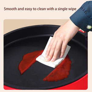 Machine à pizza électrique antiadhésive à économie d'énergie, pour crêpes, calzone, grill pour petit-déjeuner, gaufres et crêpes, pour la maison et l'hôtel - Product Image 4