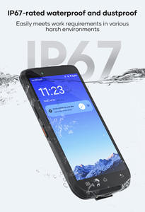 UNIWA M600, Teléfono Resistente Industrial con Pantalla Táctil de 6 Pulgadas, PDA Android con Correa de Mano - Product Image 2