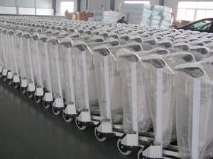 हवाई अड्डे के लिए ब्रेक के साथ एल्3 बैगेज कार्गो ट्रॉली - Product Image 4