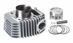 Nouveau produit phare : Kit de bloc-cylindre de moteur de moto WAVE125/KPH 125cc 52.4/57mm à quatre temps en alliage d'aluminium et fonte de bore - Product Image 3