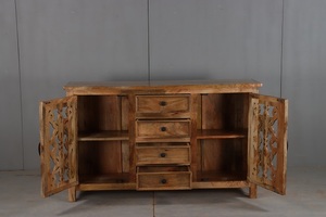 Mueble de Madera Contemporáneo con Amplios Estantes de Almacenamiento, Construcción Duradera y Diseño Elegante para Interiores Modernos - Product Image 2