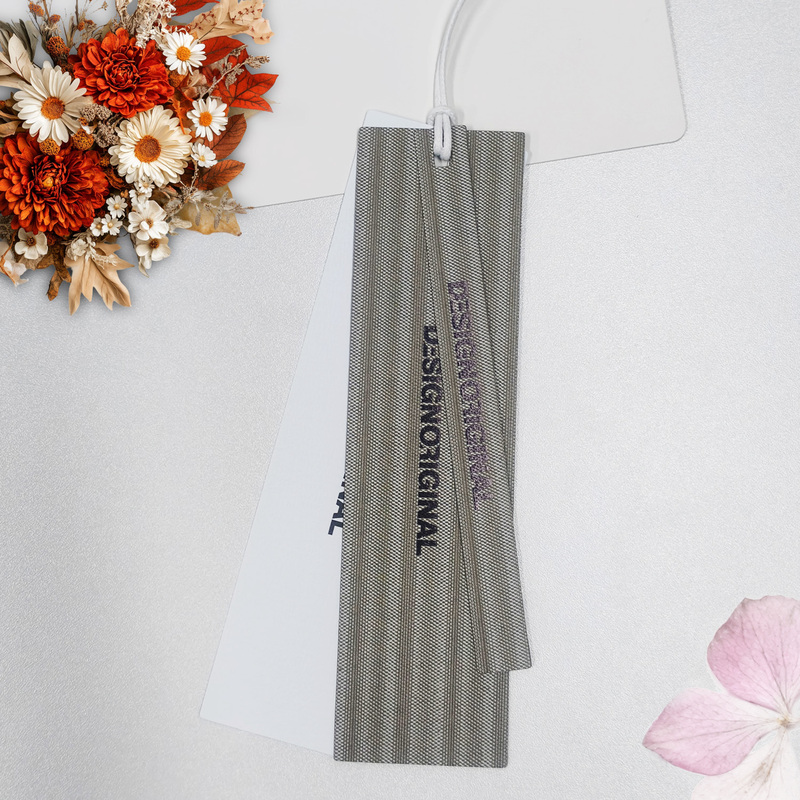 Luxury Waterproof Barcode Custom Hangtags for