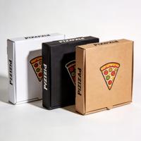 Boîte d'emballage pour pizza personnalisée en direct d'usine pour les restaurants