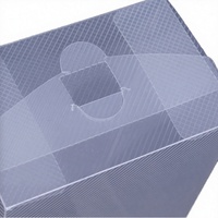 Emballage en blister transparent en PET PVC, boîte pliable jetable thermoformée sous vide pour la présentation de cadeaux et d'artisanat