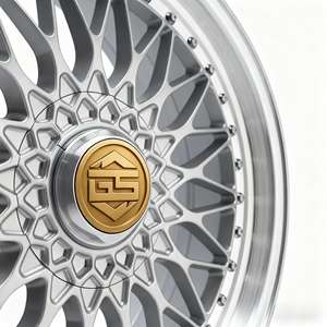 Nuevas <span class=keywords><strong>llantas</strong></span> de rueda de dos piezas de aleación de aluminio pintado ruedas de coche de pasajeros de 18-20 pulgadas forjadas 5x5x120 112 - Product Image 3