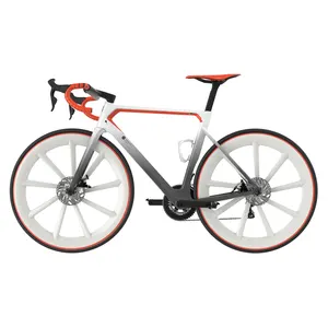 Nuevo diseño, 27,5 pulgadas, 700c, neumático, Twitter, cuadro completo de carbono, bicicleta para City Rode