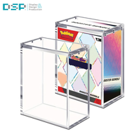 DSP Vietnam Factory Custom Wholesale  Expansion Pack Japanese Regular Size High Class Booster Box Display Case Acrylic