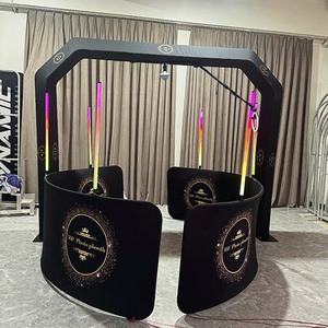 Nuevo Overhead 360 Photo Booth Smartphones y iPad Compatible con Bluetooth Control remoto Tamaño personalizable y color Capacidad para 10 personas - Product Image 4