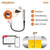 Transmetteur de pression sans fil Moray ME6001D 4G Lora MQTT alimenté par batterie, capteur de niveau de liquide sans fil pour réservoir de carburant