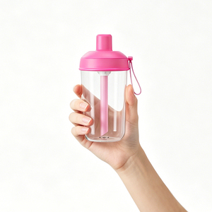 Nueva Botella de Agua Deportiva Tritan de <span class=keywords><strong>Amazon</strong></span>, Libre de BPA, 520ml/700ml, Botella de Agua para Niños con Pajita y Doble Boquilla - Product Image 6