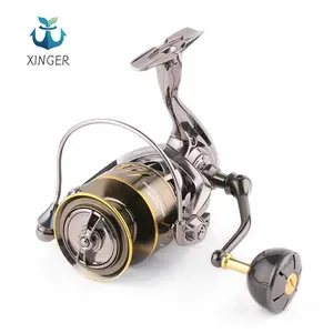 Nieuwe Waterdichte Max Drag 12Kg Linker En Rechter Hand Alle Metalen Draaiende Karper Roestvrijstalen Visserij Reel