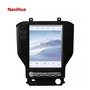 NAVIHUA Touch Screen Head Unit Android 10 Car Radio Stereo GPS Navigation DVD Multimedia <b>Player</b> for Ford Mustang - Product Image 3