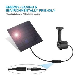 <span class=keywords><strong>Pompe</strong></span> de <span class=keywords><strong>fontaine</strong></span> solaire, panneau solaire, <span class=keywords><strong>pour</strong></span> piscine de jardin, étang, <span class=keywords><strong>fontaine</strong></span> d'aquarium avec 4 buses - Product Image 4