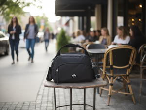 Borsa Tote in Taslon per Donna, Resistente all'Acqua con Chiusura a Cerniera per Uso Quotidiano - Product Image 2