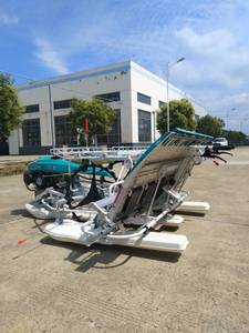 Trapiantatrice di riso manuale Wubota a 4 file, ad alta velocità operativa, per piantine di riso - Product Image 4