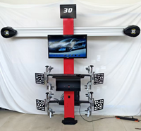 Aligneur de roues 3D portable, équipement d'alignement de quatre roues à vendre