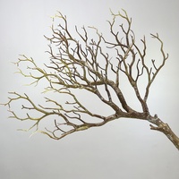 Branches d'arbre artificielles en corail, décorations d'allée de mariage, ornements d'arbres secs, accessoires de photographie, intérieur/extérieur