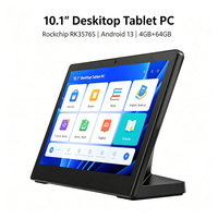Nouveau terminal intelligent à écran tactile de type L de 10,1 pouces RK3576S Android 14 4 Go + 32 Go, 1920x1200, prise en charge PoE variable, OEM ODM