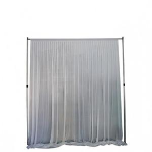 Factory Price Pipe and Drape <b>Kit</b> Heavy Duty Pipe and Drape System Telescopic Backdrop Stand for Wedding Concert Events - Product Image 1