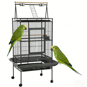 <span class=keywords><strong>Cage</strong></span> à oiseaux en métal de luxe, durable, mobile et thermique, grande <span class=keywords><strong>cage</strong></span> pour oiseaux, nichoirs et cages pour oiseaux - Product Image 1