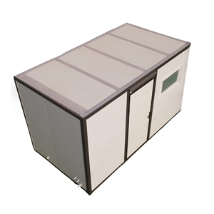 Casa Contenedor Portátil Mini Modular Expandible, Diseño Desmontable Prefabricado, Integración Móvil para Oficina o Tienda - Product Image 1