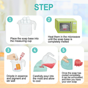 2025 Mới Chấp Nhận Tùy Chỉnh Handmade Tự Làm Xà Phòng Làm <span class=keywords><strong>Kit</strong></span> Với Silicone Khuôn Món Quà Hoàn Hảo Cho Phụ Nữ Người Lớn Trẻ Em - Product Image 6