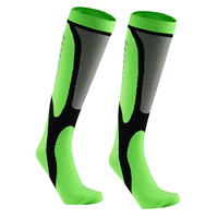 Chaussettes de compression personnalisées, chaussettes de sport respirantes, anti-humidité, avec soutien de la voûte plantaire et semelle amortie, pour la randonnée, athlétiques, unisexes