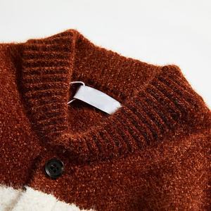 Customized Logo Men's Sweater <strong>Cardigan</strong> Knitted 2023 <strong>Best</strong> Selling American Trend Hip-hop Color Blocking Loose Streetwear <strong>Cardigan</strong> - Product Image 5