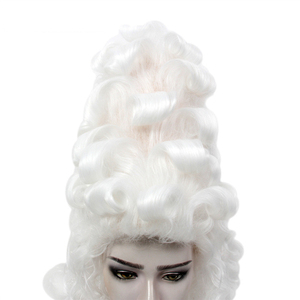 Drama Performance School Troupe Hengxian Filmación con estilo europeo Traje antiguo Palacio Festival blanco Peluca <span class=keywords><strong>de</strong></span> sombrero alto - Product Image 2