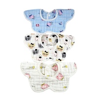 Bavoirs pour bébé en gros personnalisés pour la bave et la dentition, ensemble de bavoirs pour bébé