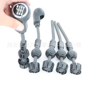 Car Gear <b>Knob</b> For Opel Astra Corsa D 8026651202 8026651301 Adjustable Plastic <b>Shift</b> Lever Black - Product Image 5